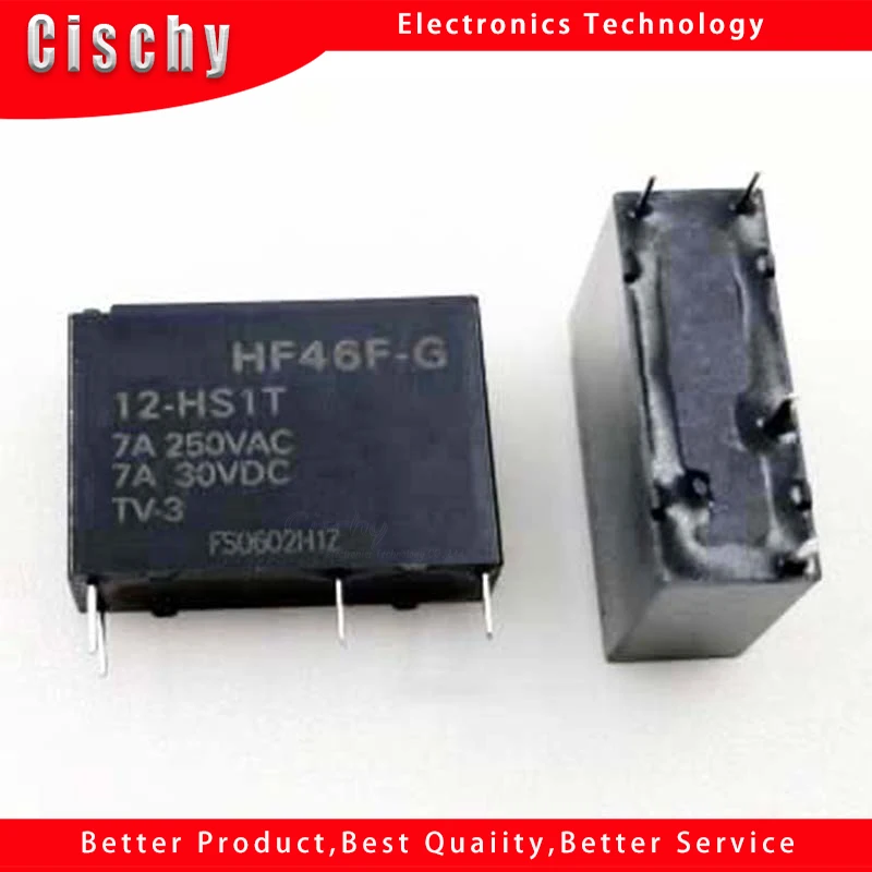 5pcs/lot HF46F 12-HS1(206)(335) 46F In Stock
