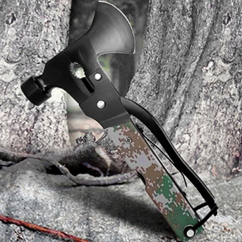 Hammer Multifunctional Ax Pliers Saw Wrench Corkscrew Cutter Combination Tools Combination Tools Outdoor Camping Outdoor Camping