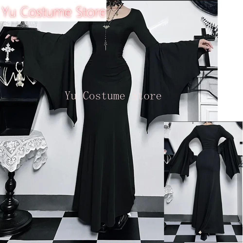 

Women's Gothic Orientation Design New Dress, Fall Slim, Suitable for Daily Outdoor Wear, Comfortable Long Dress Girls Yu Costume