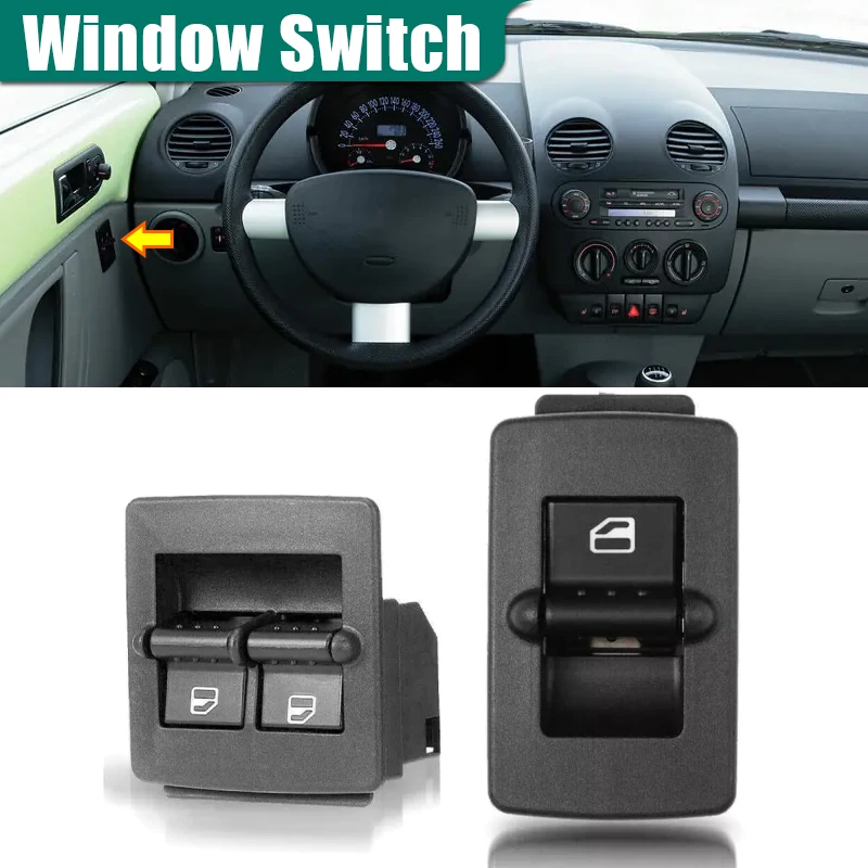 

Новый переключатель окна левый/правый для VW Volkswagen Beetle 1998-2010 гг. 1C0959851 1C0959851A 1C0959855 1C0959855A 1C0959527
