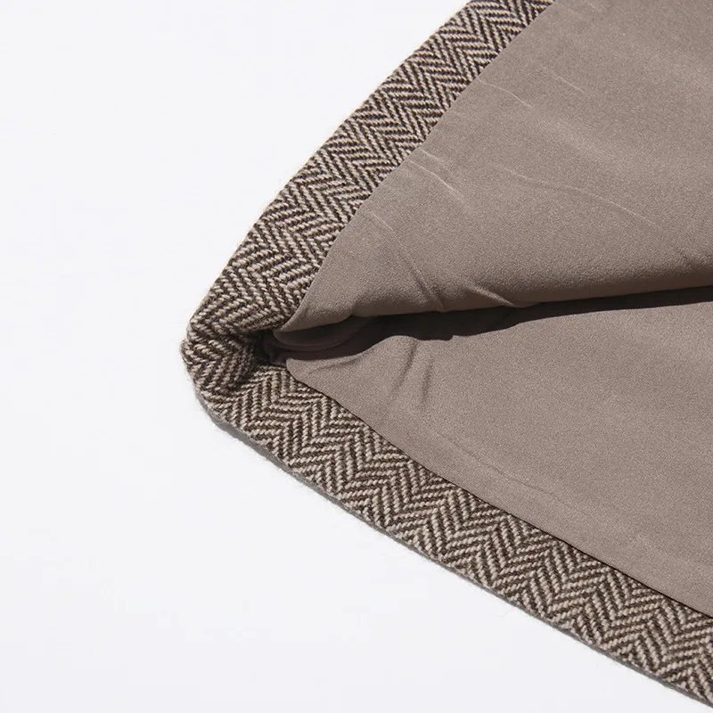 Hksh 2026 primavera verão novas mulheres saia curta a linha cor sólida tridimensional flor versátil chique ins saias sexy hk17851