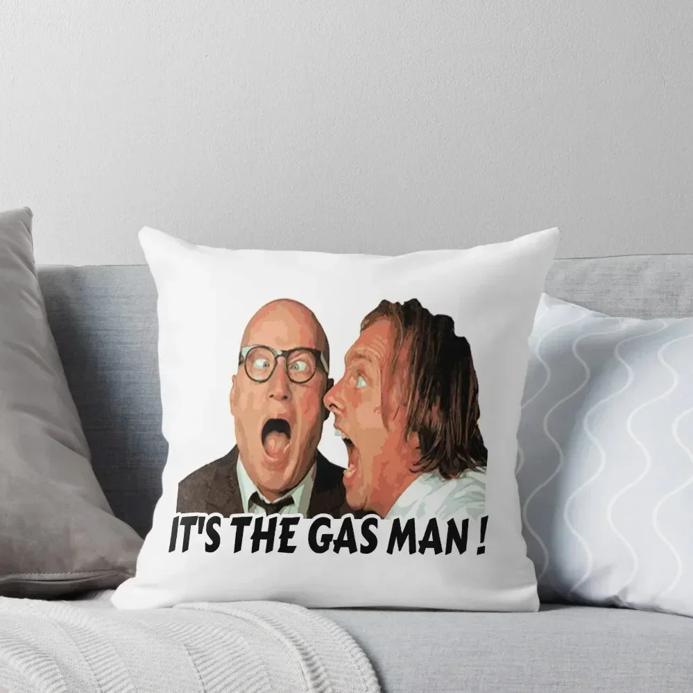 Bottom Ritchie and Eddie - Its The Gas Man Throw Pillow Couch Pillows Decorative pillowcase pillow