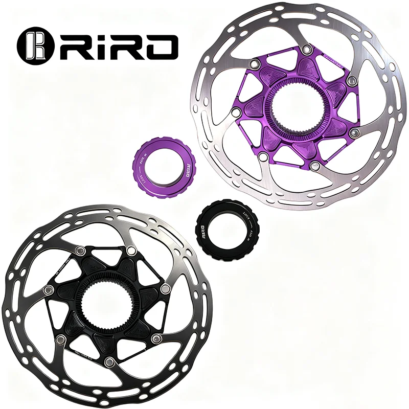 AliExpress riro RIRO Center Lock Bike Disc 140MM 160MM  Brake Rotor Floating Structure Disc High Strength Heat- dissipation Bike Brake Rotor