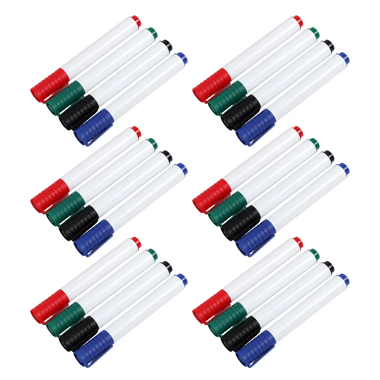 

24Pcs Whiteboard Pens Colored Liquid Chalk Markers Quick Dry Erasable Window Glass Blackboard Menu Board Markers