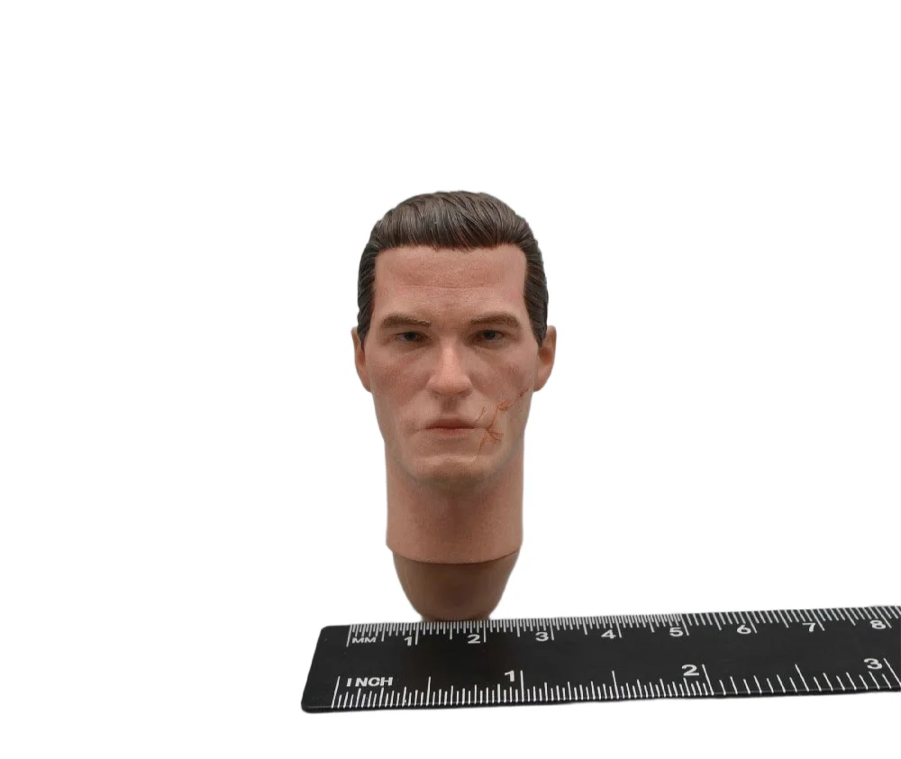 

1/6 UJINDOU UD9043 Soldier Doll Man Male Head Sculpt Carving Scar With Neck Connector Toys Model For 12" Doll Figure Collect DIY