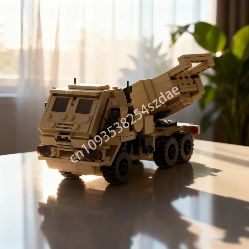 

543pcs MOC Army Collection HIMARS FMTV TRUCK Model Building Christmas Gift Blocks Toys Assemble DIY Creative Education Birthday