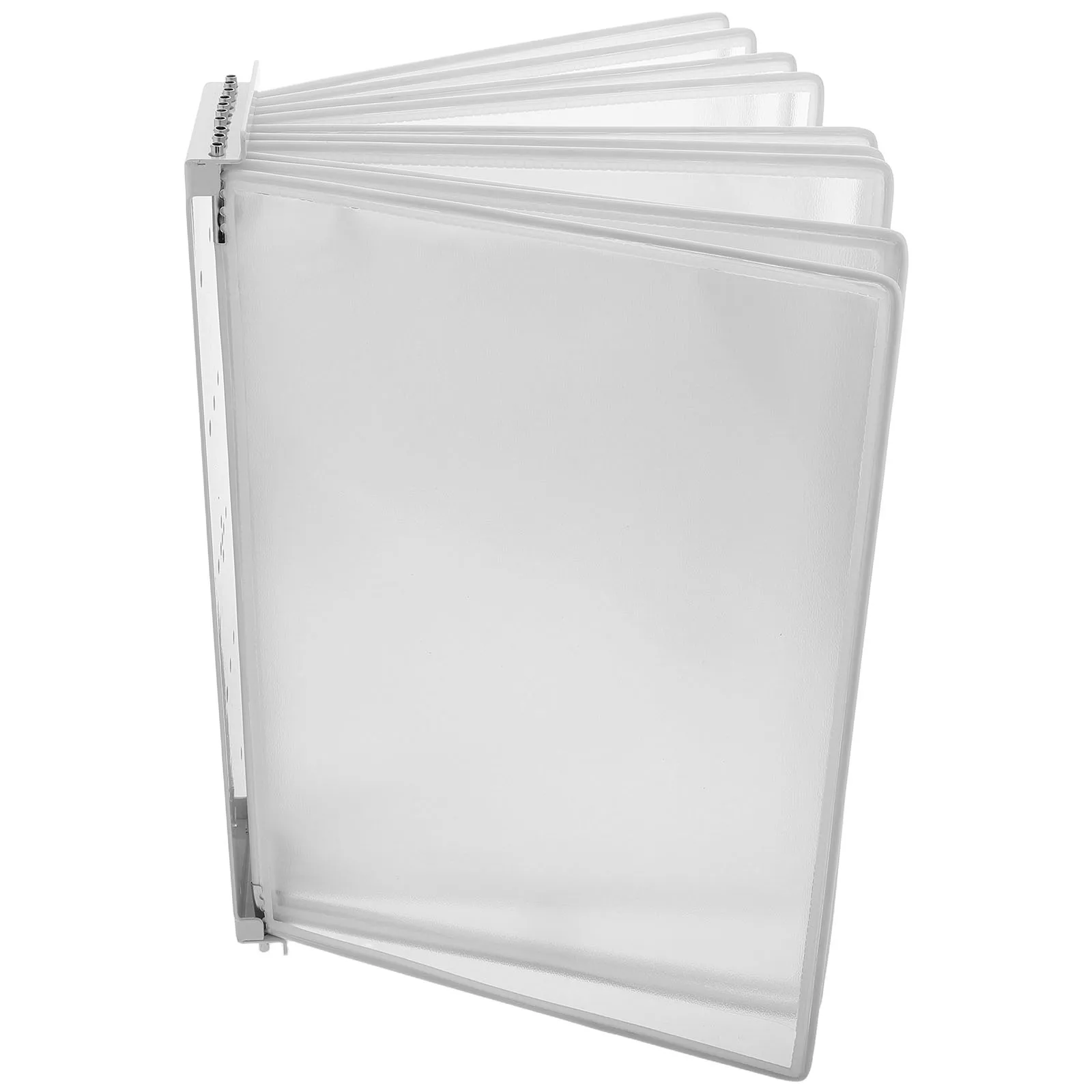 

10-сторонняя откидная папка для файлов, настенный органайзер для документов формата А4, держатель для хранения для офисной библиотеки, контейнер для листов большой емкости