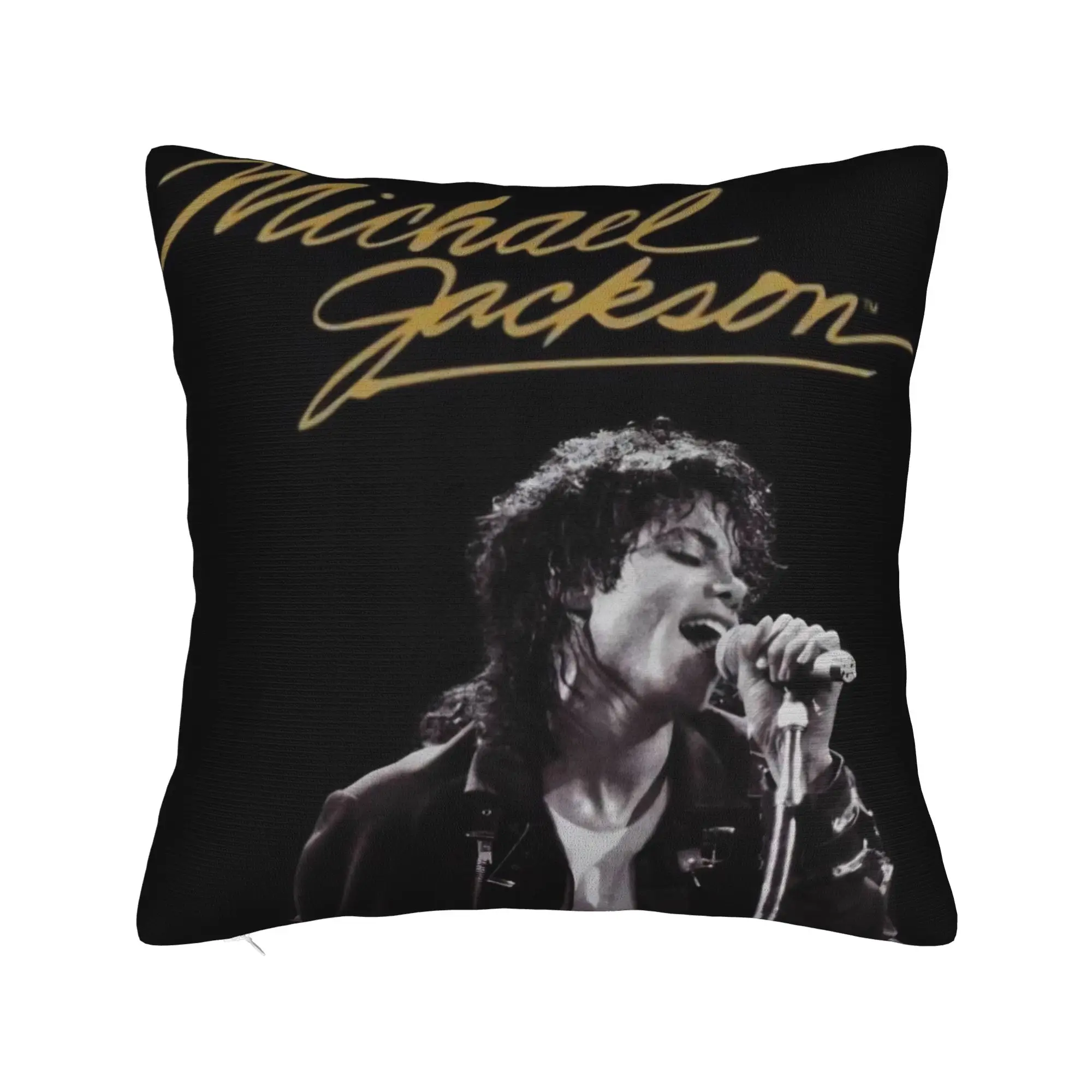 Decorative Pillow Cover Singer Michael Jacksons MJ Tour 2026 Merch Bed  Throw Pillow Case Cover Zippered Multiple Sizes