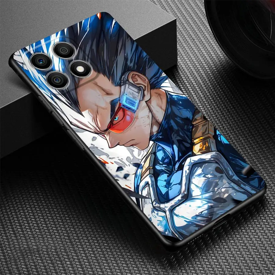 DragonS BallS Super Vegeta funda suave para Honor X7 X9c 90 Pro X8a X9a X8 X8b X6a X8c 70 X9b X6 X7c 8X X5b Magic5 Lite