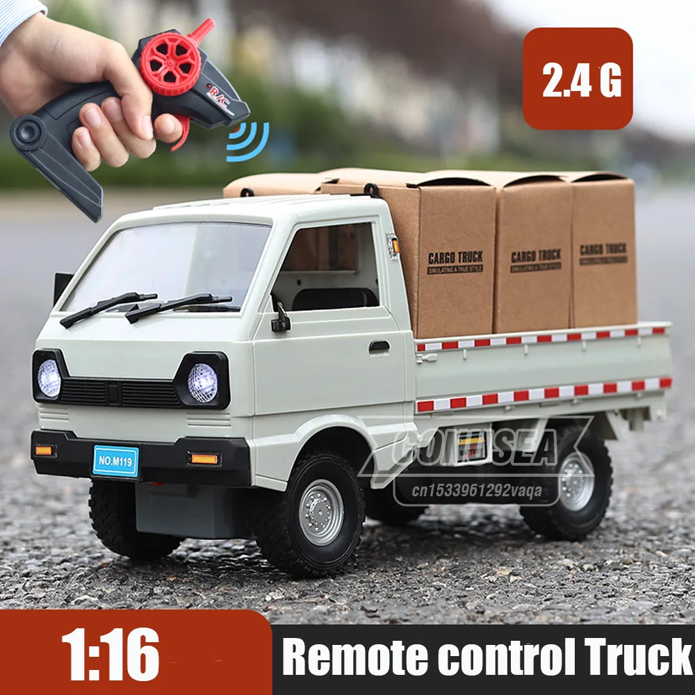 

2,4G RC Грузовик Транспортная машина Дрифт Автомобиль Автомобили с дистанционным управлением Грузовики с открытой дверью Звуки Игрушки для мальчиков Дети