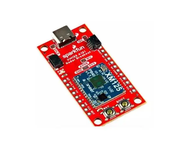 

SEN-24540 Импульсный когерентный радарный датчик — Acconeer XM125