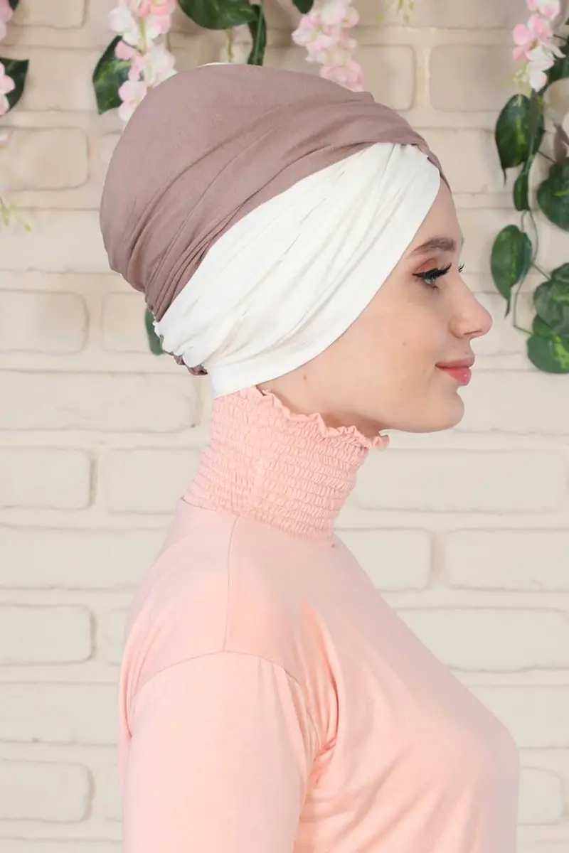 Os Hijab deux couleurs