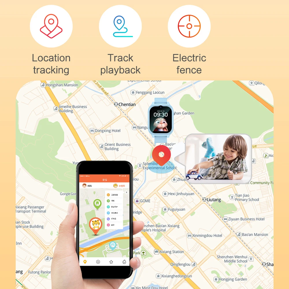 2025 ใหม่VK26 4Gเด็กSmartwatch HD Video Chat WIFIซิมการ์ดตําแหน่งGPSกล้องใช้งานร่วมกับAndroid IOS smartwatch