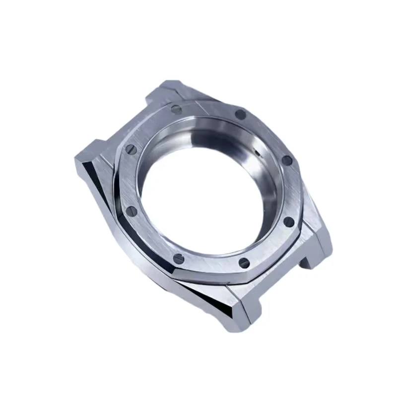 

Customized CNC machined stainless steel flange frame Optical device positioning components