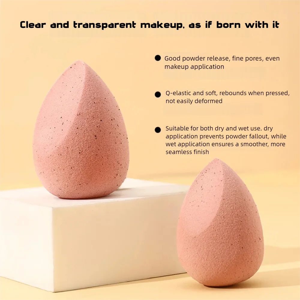 Eco Friendly Biodegradable Makeup Sponge Blender For Foundation Blending Organic Beauty Tool Soft Face Cosmetic Puff