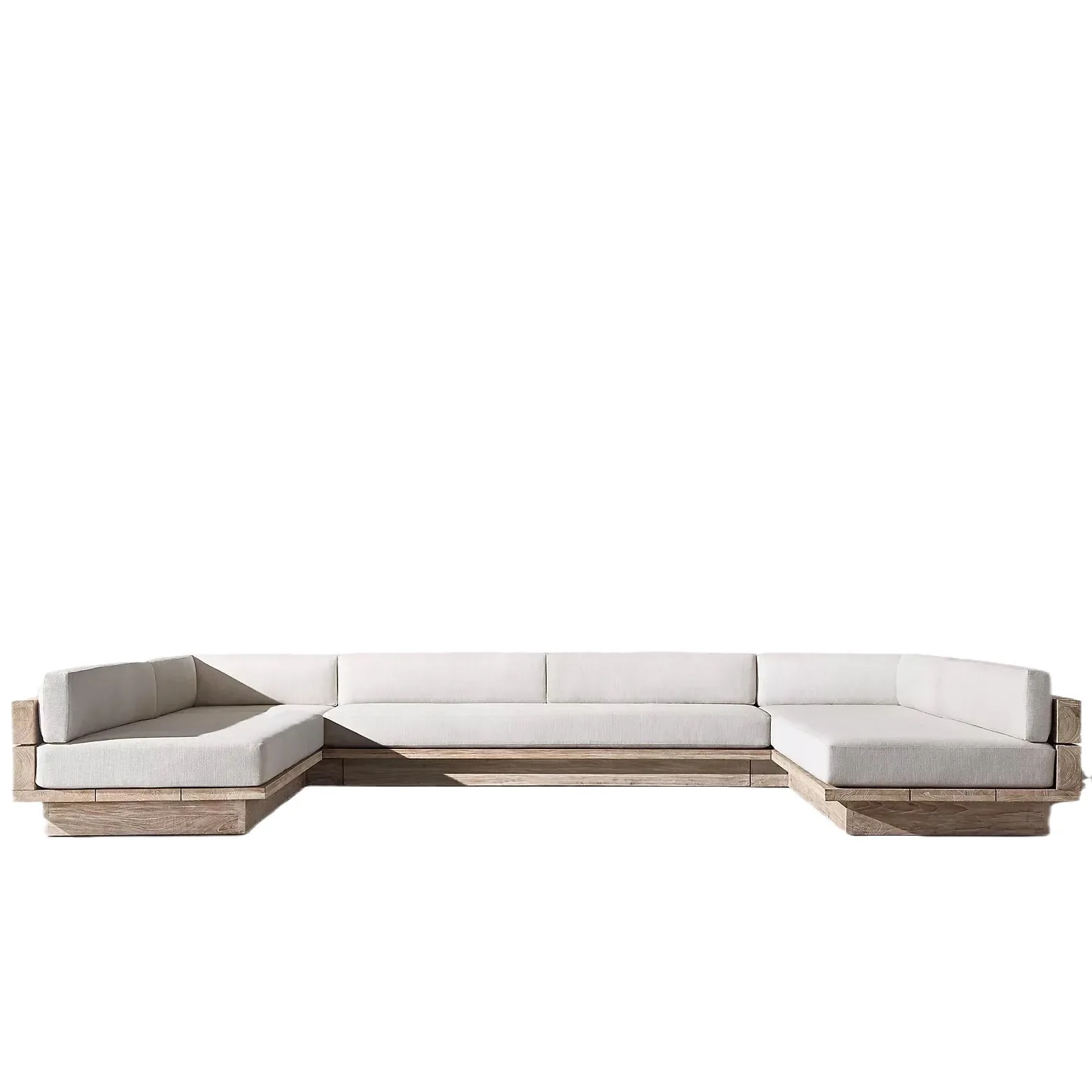 Divano creativo da giardino nordico per esterni personalizzabile