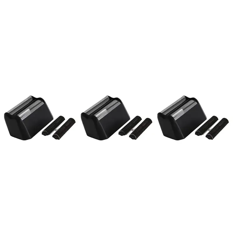 

3 сменные сетчатые головки для бритвы Kemei KM-1103, совместимые с Wahl Finale Shaver 8164, Finish-A54Q