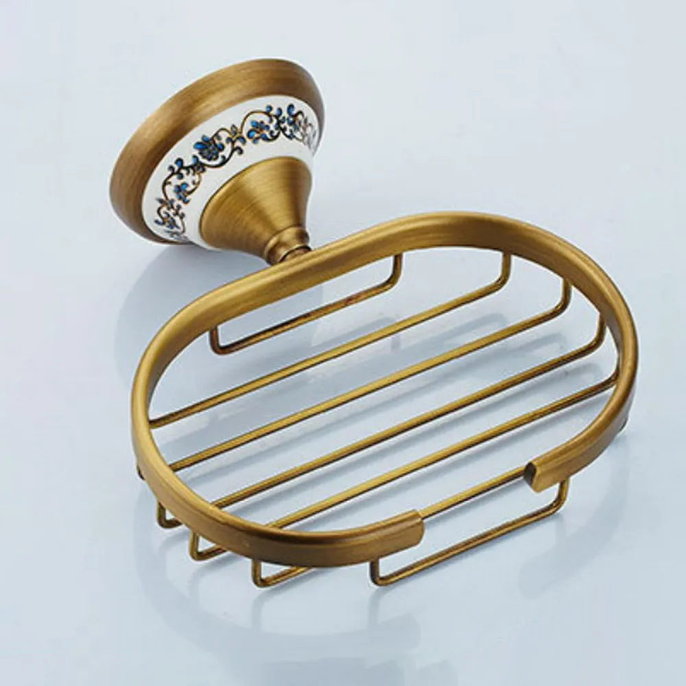 

Антикварная латунная настенная мыльница для ванной комнаты aba409