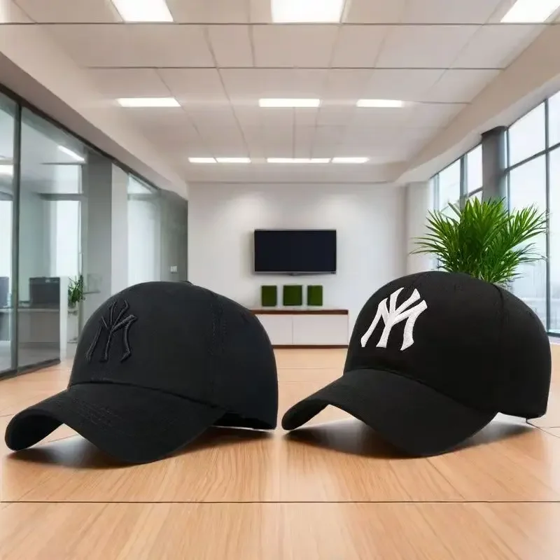 Unique Embroidered Fashion Letter Baseball Cap with Adjustable Sun Visor for Men and Women Outdoors image 5