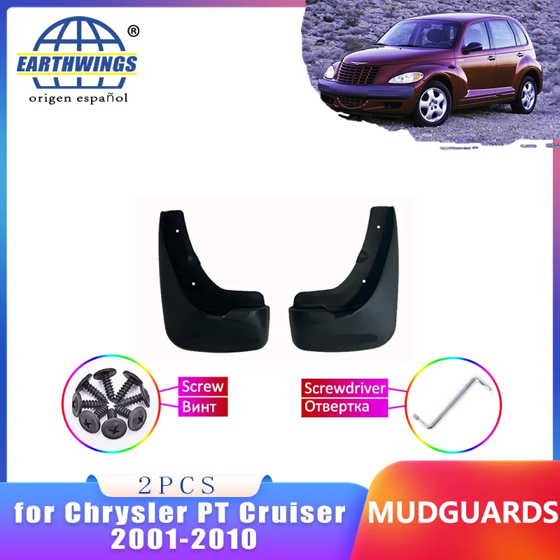 

Mud Flaps for Chrysler PT Cruiser 2001-2010 Mudguard Fender Cover Splash Guard Fender Mudguard Car Accessories Front Rear 2 PCS