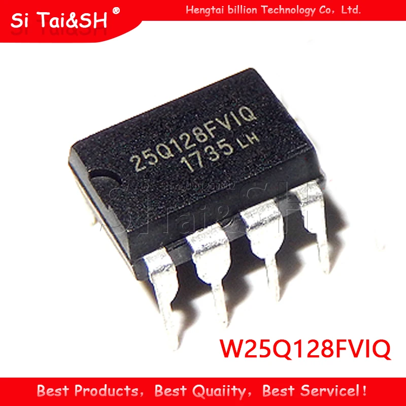 1pcs W25Q128FVIQ  25Q128FVIQ  25Q128FV1Q DIP-8 new original