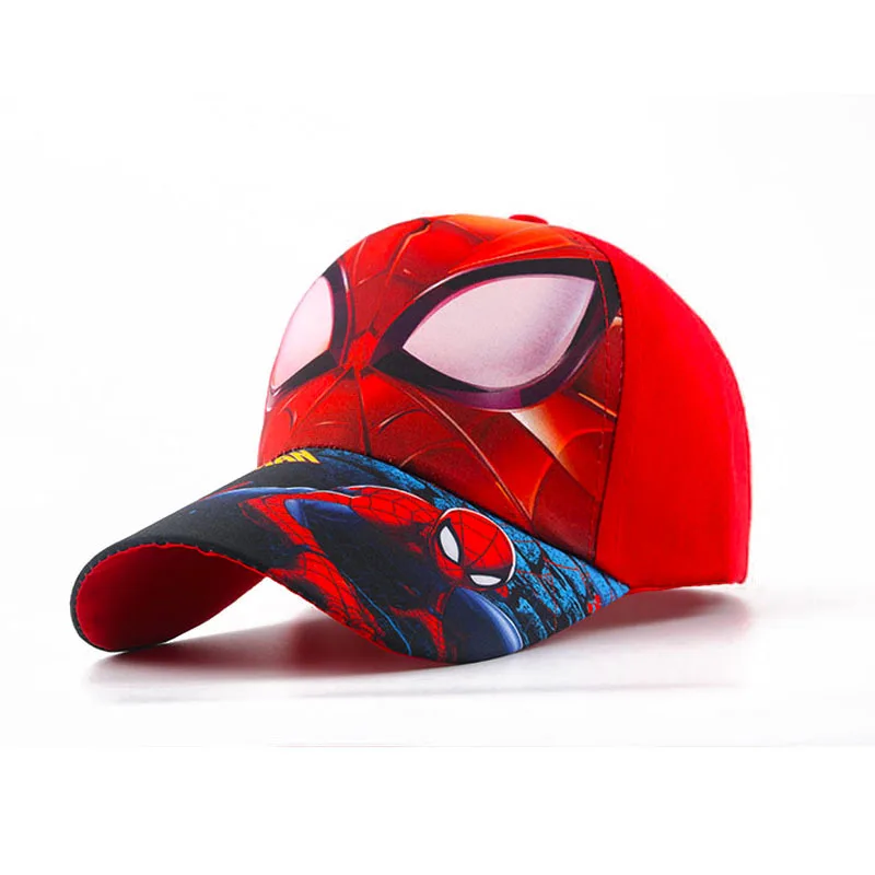 Letnia Wiosenna Czapka Spiderman Cosplay Anime Dziecięca Chłopiec Dziewczynka Prezent Podróżna Czapka Spider-Man Dziecięca Czapka Baseballowa Akcesoria Dziecięce