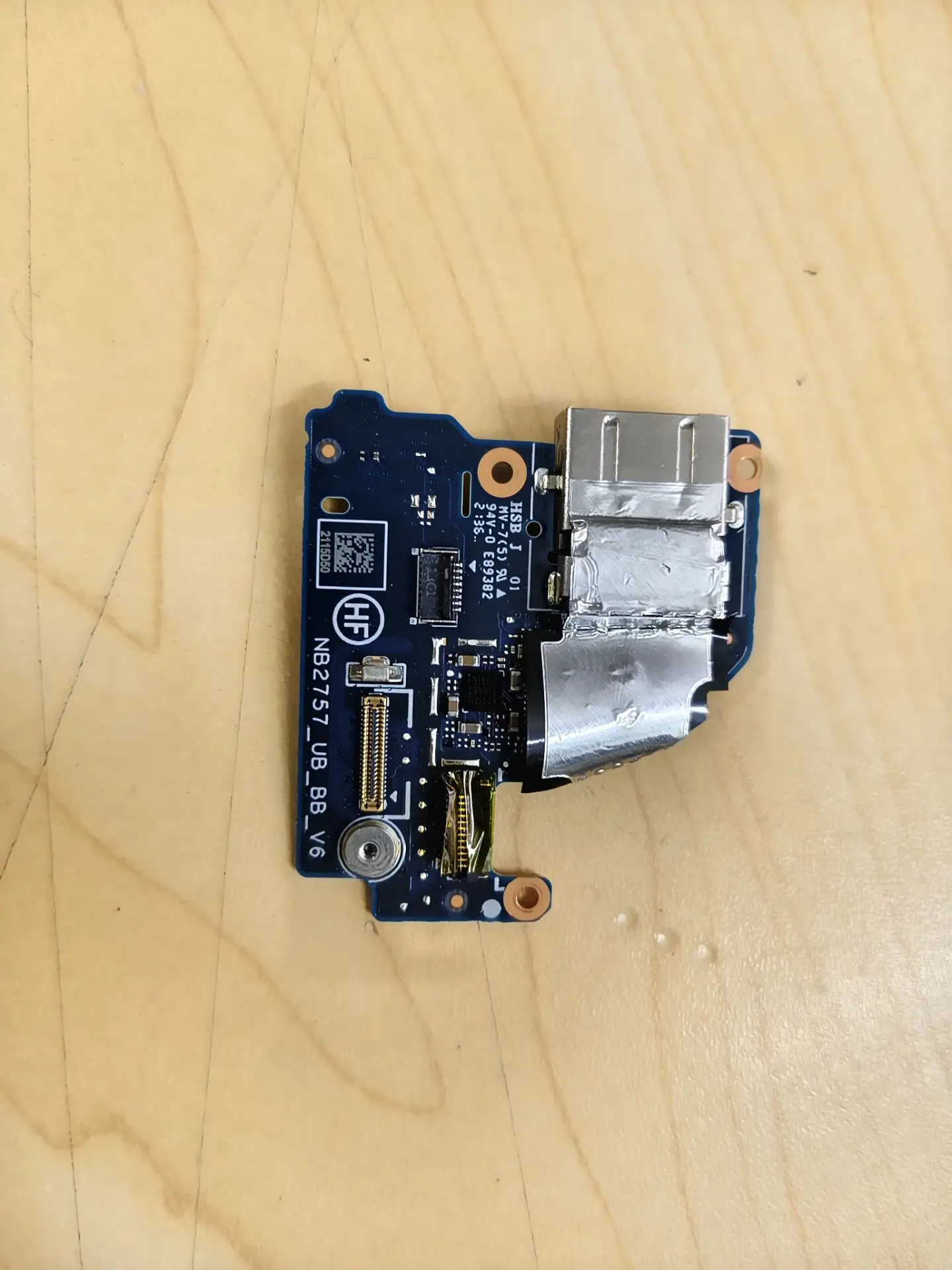 Used NB2757_UB_BB_V6 for Matebook X Pro 2021 MACHD-WFE9Q USB BOARD NB2757 Test Fully