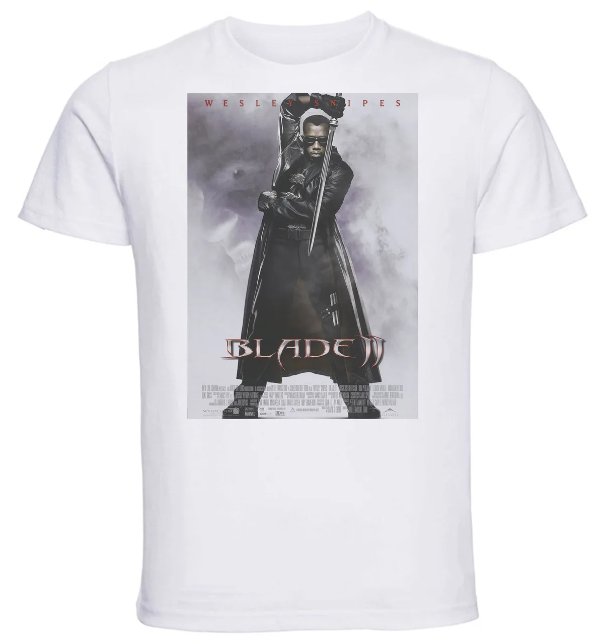 

T-shirt Unisex - White - Playbill Film - Bladeii