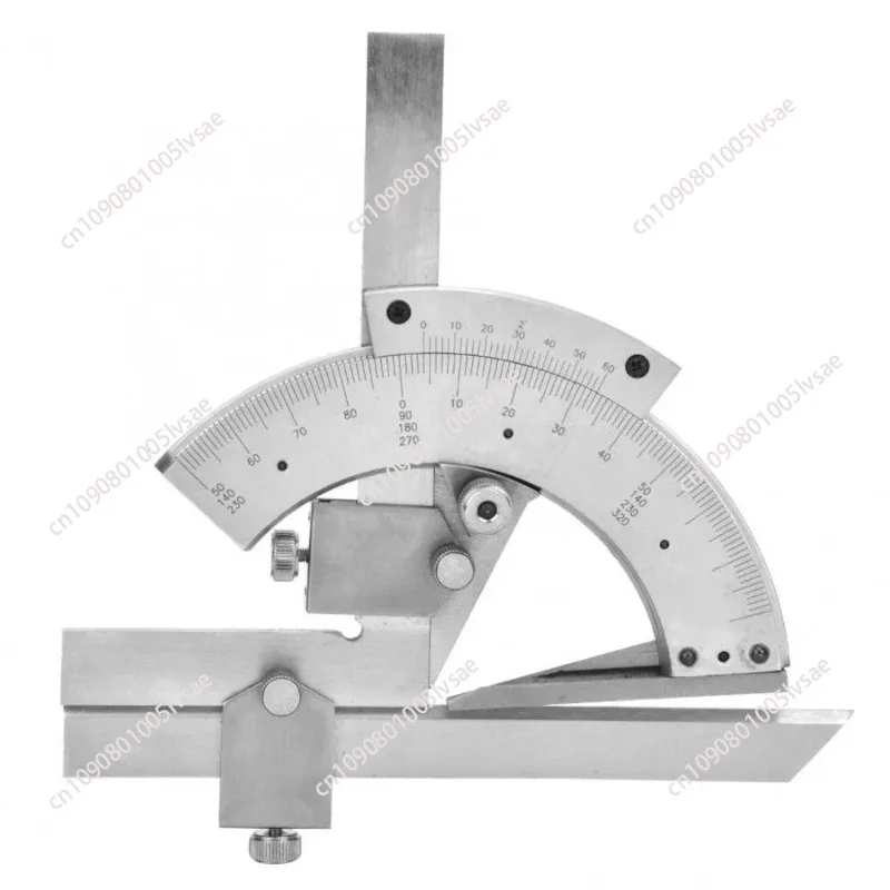 Durable 0-320 Degree Precision Angle Measuring Finder Universal Bevel Protractor Tool