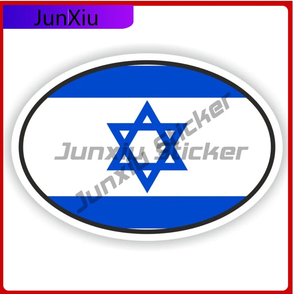 

Israel Design Cool Wall UV Resistant Decal Vinyl Scratch Anti Car Cool Window Trendy Decal Funny Truck UV Sticker Exterior