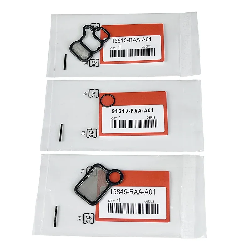 

15815-RAA-A01 15845-RAA-A01 91319-PAA-A01 For Accord RDX CR-V honda Solenoid Spool Valve Filter Element Fit Acura