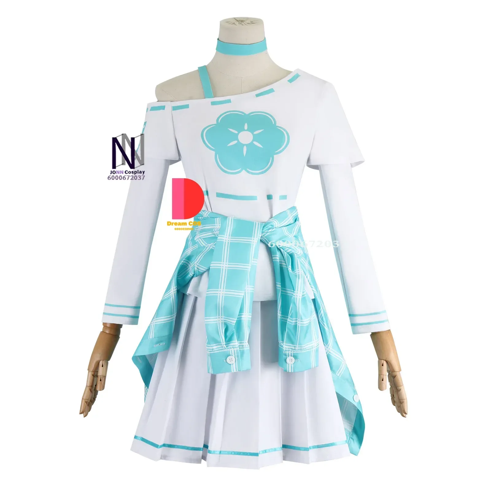 Game Anne Lester Toy Merchant Cosplay New Arrival Long Sleeved T-shirt Lattice Coat Shirt Bag Anime Woman Kawaii Carnival Suit