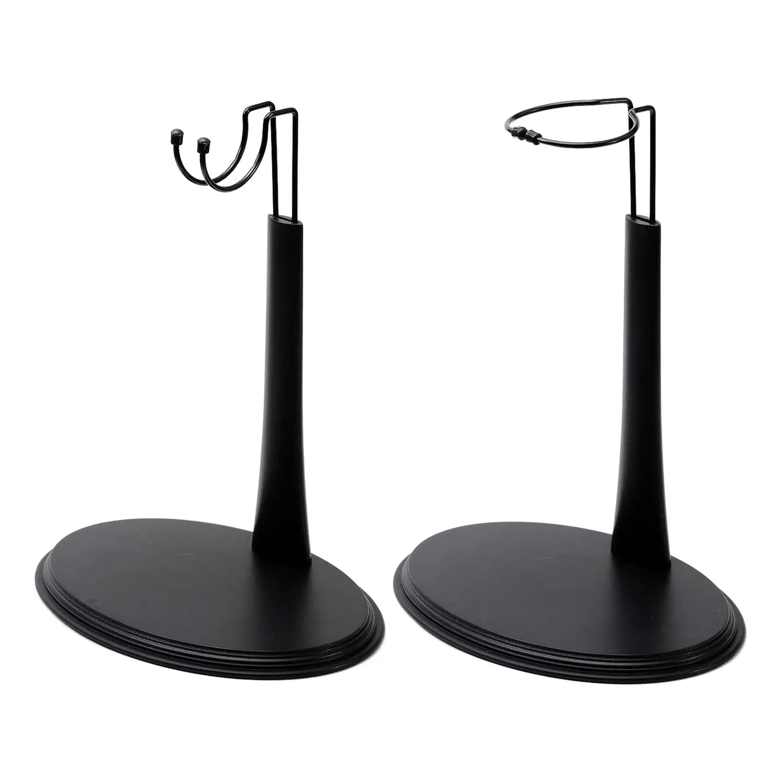 Plastic 1/6 Scale Figure Display Stand Holder Adjustable Height Dolls Stand