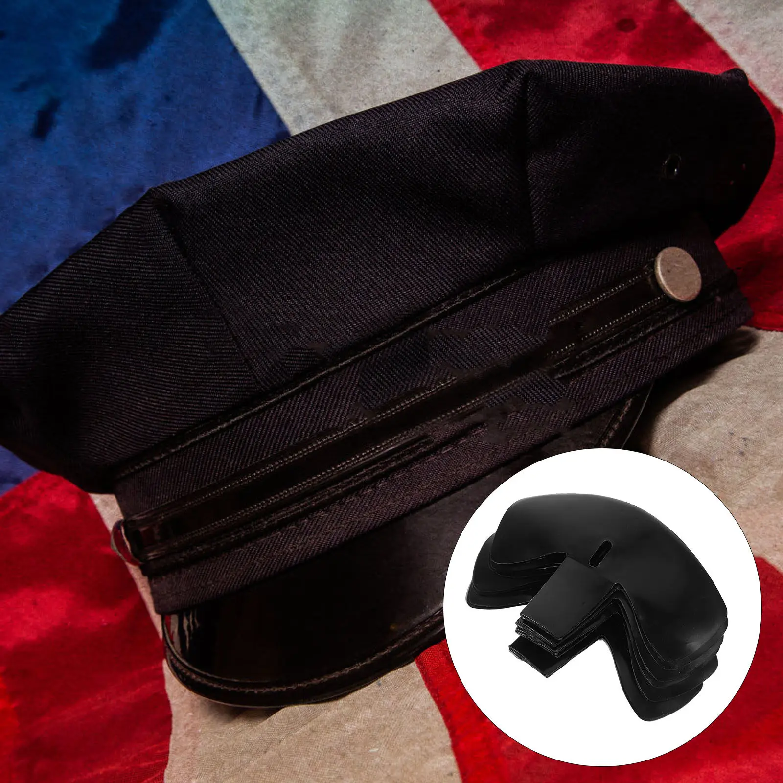 

10Pcs Hat Accessories Front T-Shaped Support Insert Full Brim Hard Hat Visor Stable Shaper Replacement for Construction Security