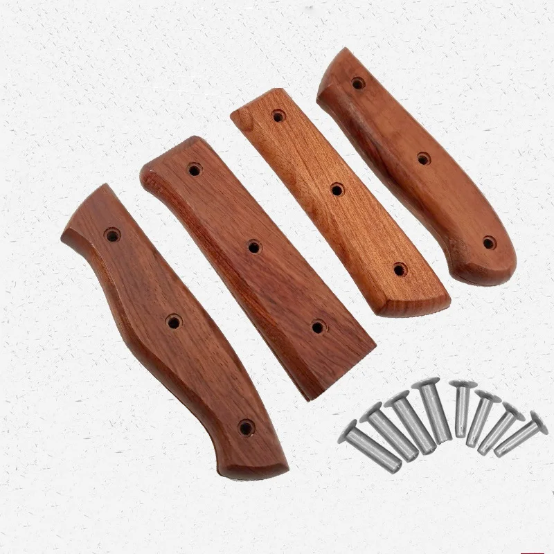 23Style Knife Handle Patch Material DIY Wooden Handicraft Material Wood DIY Crafts Woodwork Rosewood Chopper Accessories