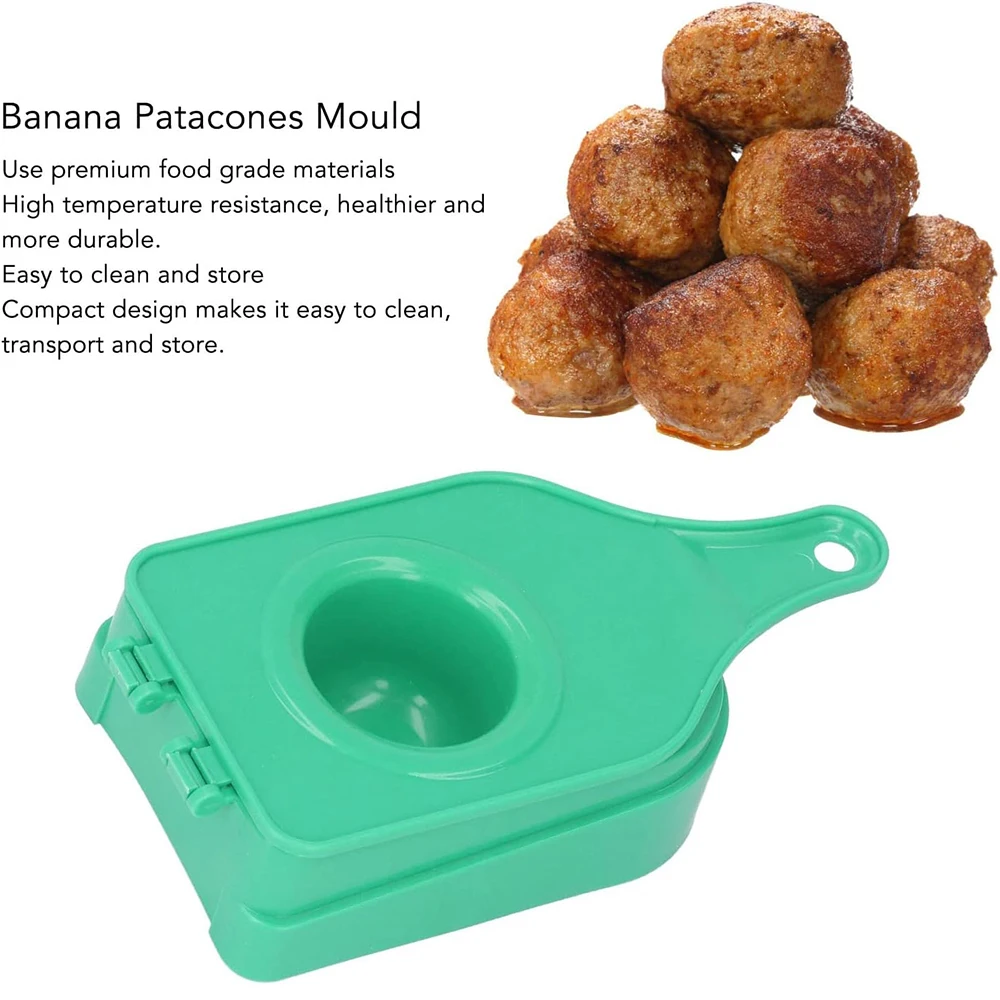 LMETJMA توستونيرا الموز لحم الخنزير المقدد قالب توستونيرا بلانتين الصحافة توستونيرا توستون صانع توستونيرا بلانتين الصلبة الهراسة JAF292 #5