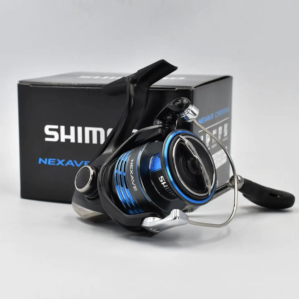 SHIMANO NEXAVE 낚시 릴 5.0:1/5.2:1/5.8:1/6.2:1 3 + 1BB 1000-C5000HG 스피닝 낚시 릴 AR-C 스풀 해수/담수, 신제품