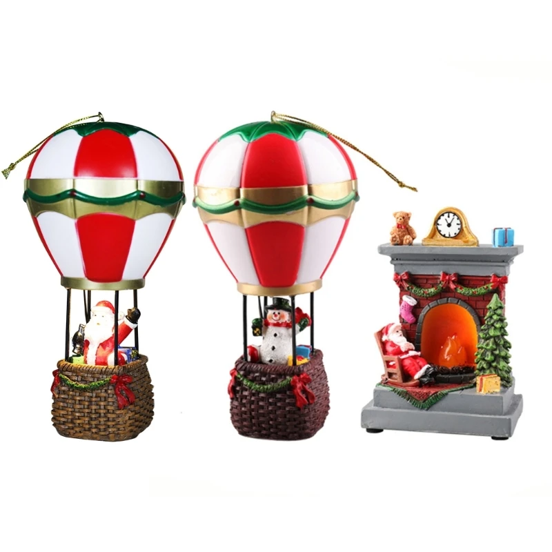 

Christmas Resin Ornament Festive Realistic Decoration for Holiday Atmospheres