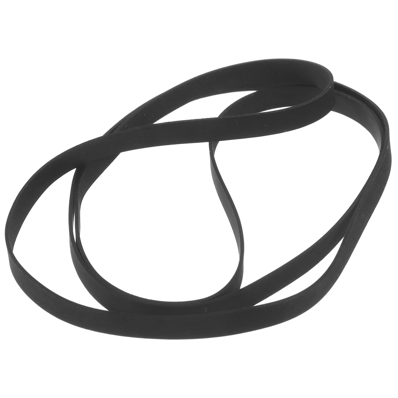 

Black Vinyl Record Player Belt Rubber Cassette Recorder Drive Belt Replacement For Tape Machine Durable Smooth Transmission