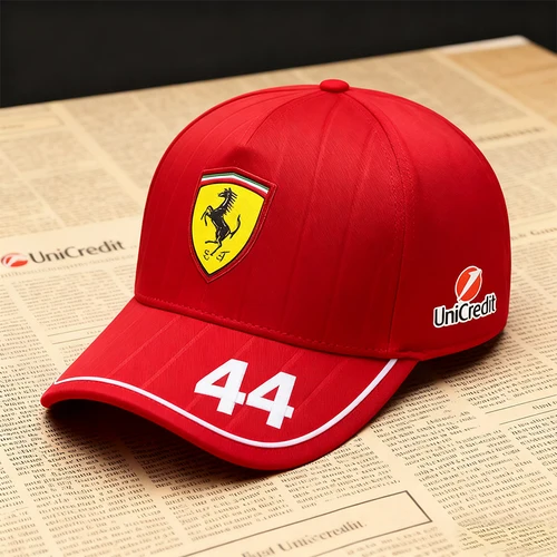 Para Ferrari F1 Ferrari Team Hat Fans Racing Sombreros de sombrilla para hombres y mujeres Ciclismo Verano Sombreros de béisbol Sombrero de lengua de pato al aire libre
