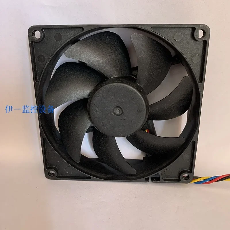 for Sunon  9225 9cm 92mm 92*92*25mm DC 12v 4.7W Dual Ball Bearing pwm 4-pin 4 wires Cooling Fan PF92251B1-000C-A99