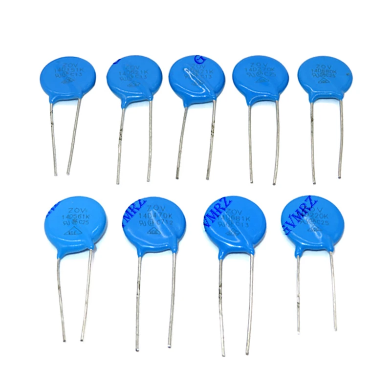 MOV Metal Oxide Varistor DIP Type 07D 10D 14D 20D Series Assorted Models for Electronic Circuit Use 151K-471K image 4