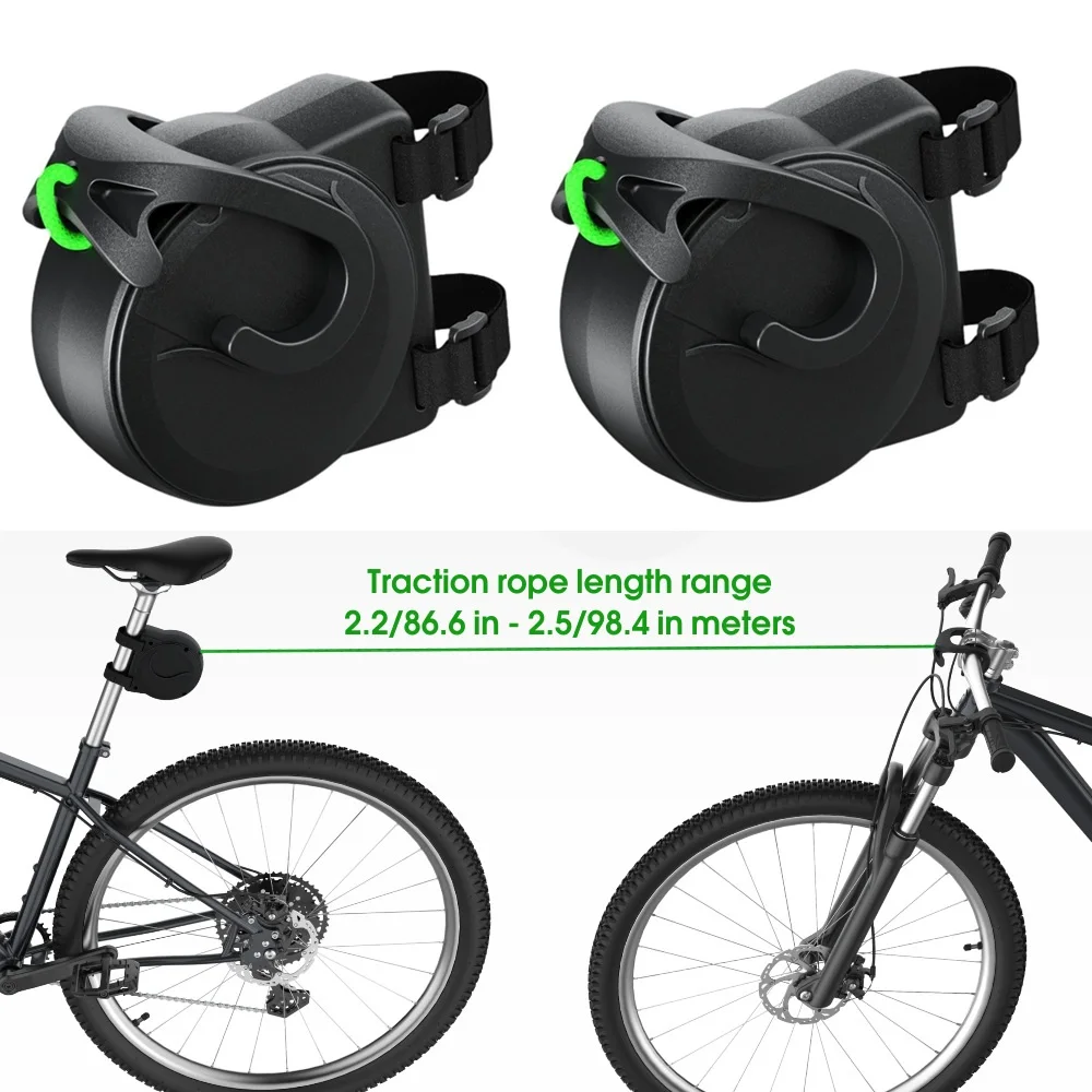 دراجة الجر حبل النايلون مقطورة الوالدين والطفل سحب الأشرطة معدات السلامة في الهواء الطلق اسئلة الموتر حزام للدراجة الجبلية #1