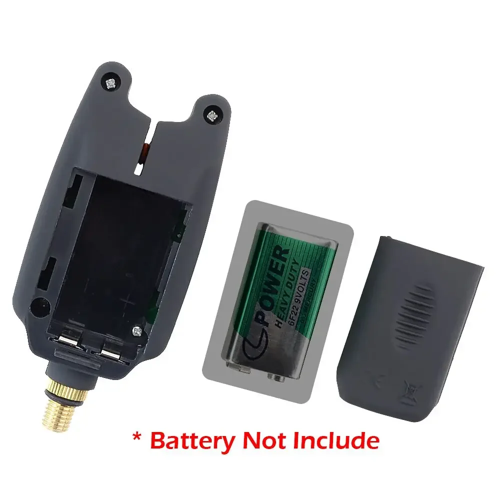 Hirisi B1101 Alarma de Carpa Volumen Tono Sensibilidad LED - imagen 2
