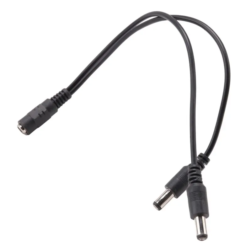 Stylish-5.5X2.1Mm 1 To 2 M/F DC Power Splitter Cable For Security CCTV Camera