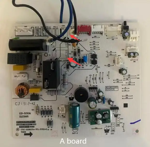 

New Fontaine air conditioner board BPG-AX.RT(PG) A010268-V1.1 CTTC-210901714-TCL-PCB T5932 KB-5150 CEM-1(KB)