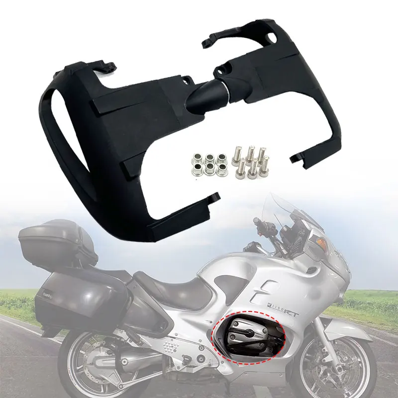 Fit For BMW R1150GS R1150RT R1150R R1150 GS RT 1150 2004 2005 04 05 Black Double Ignition Engine Cylinder Protector Guard Cover