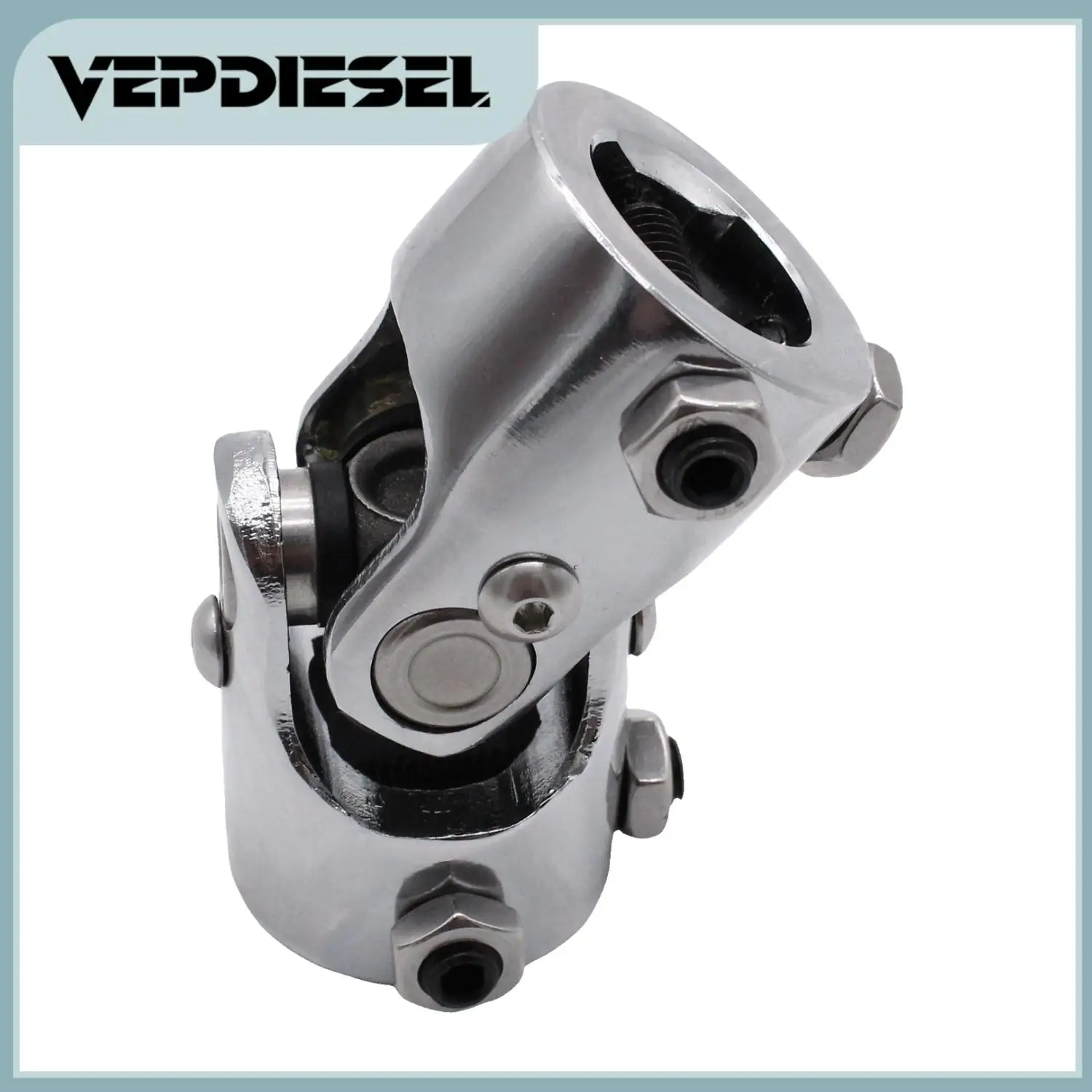 

1pc Universal Steering Shaft Coupler 1" DD x 1" DD Steering U-joints For Car High-Quality Needle Bearing