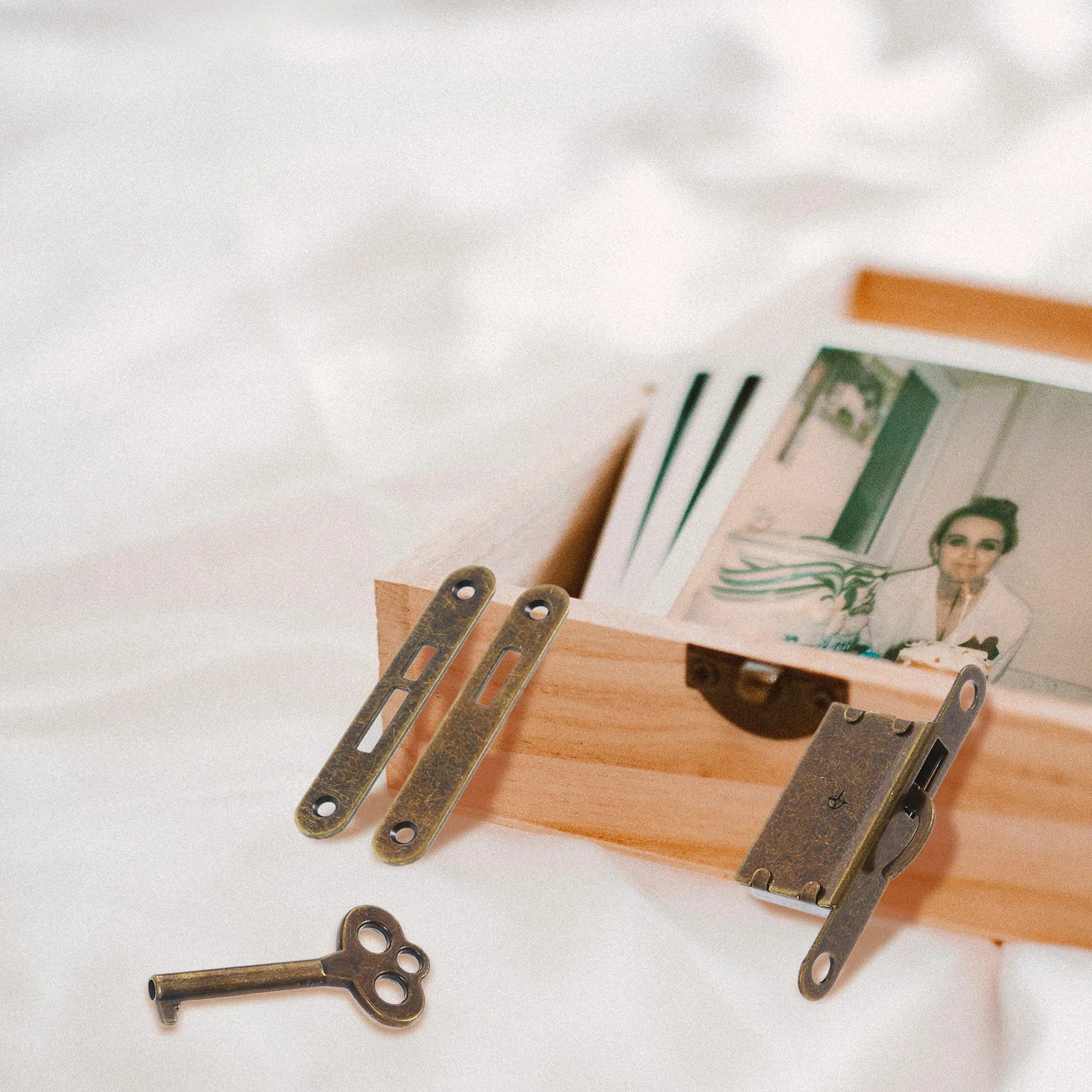 

2 Sets Locks For Wooden Box Diy Cabinet Jewelry Case Zinc Alloy Mini Locks With Keys Sturdy Vintage Hardware Padlock