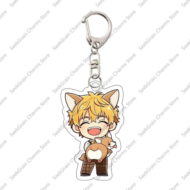 Kyotaro Sugishita Haruka Sakura WindBreaker Acrylic Keychain Bag Pendant Cartoon Anime Decoration Accessories Hot Birthday Gift